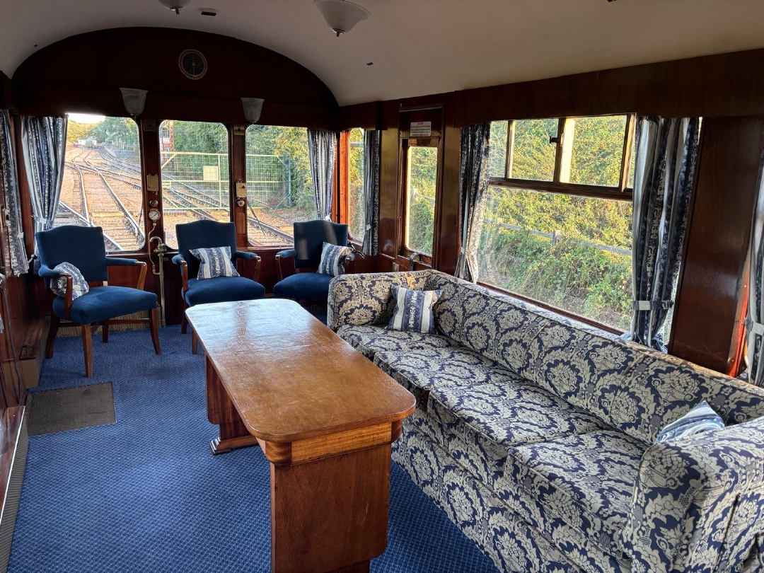 Inspector's Saloon steam train